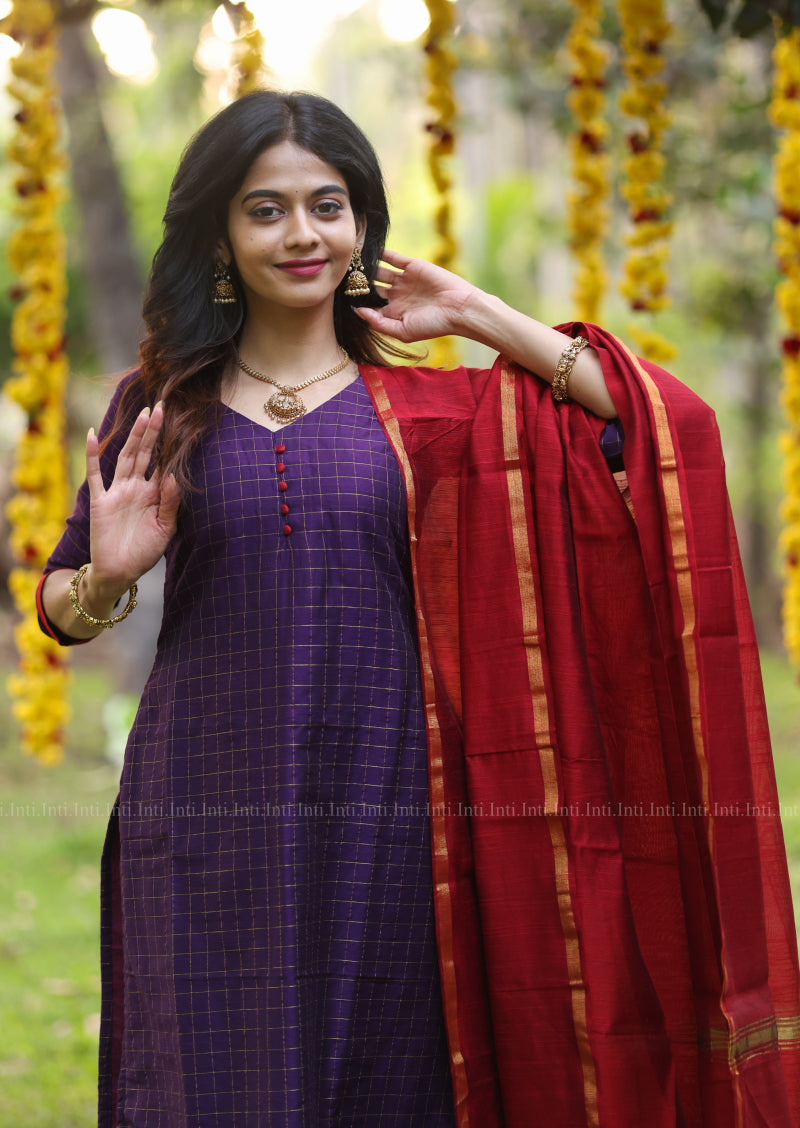 Winefall Vale Salwar Suit