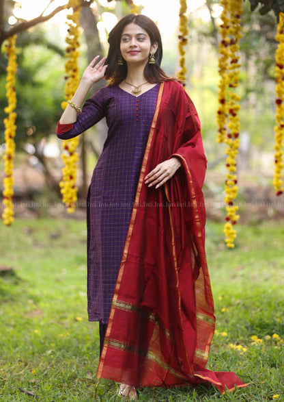 Winefall Vale Salwar Suit