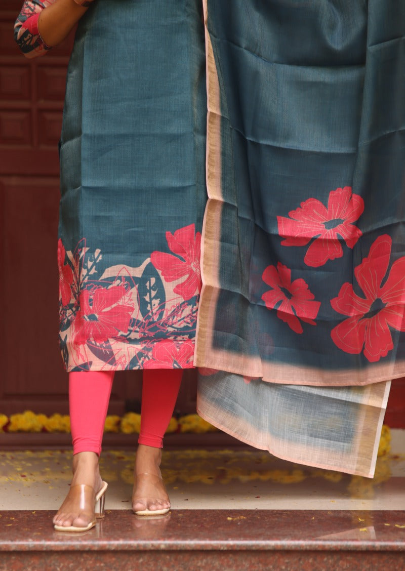 Aroha Zuri Top & Dupatta Set