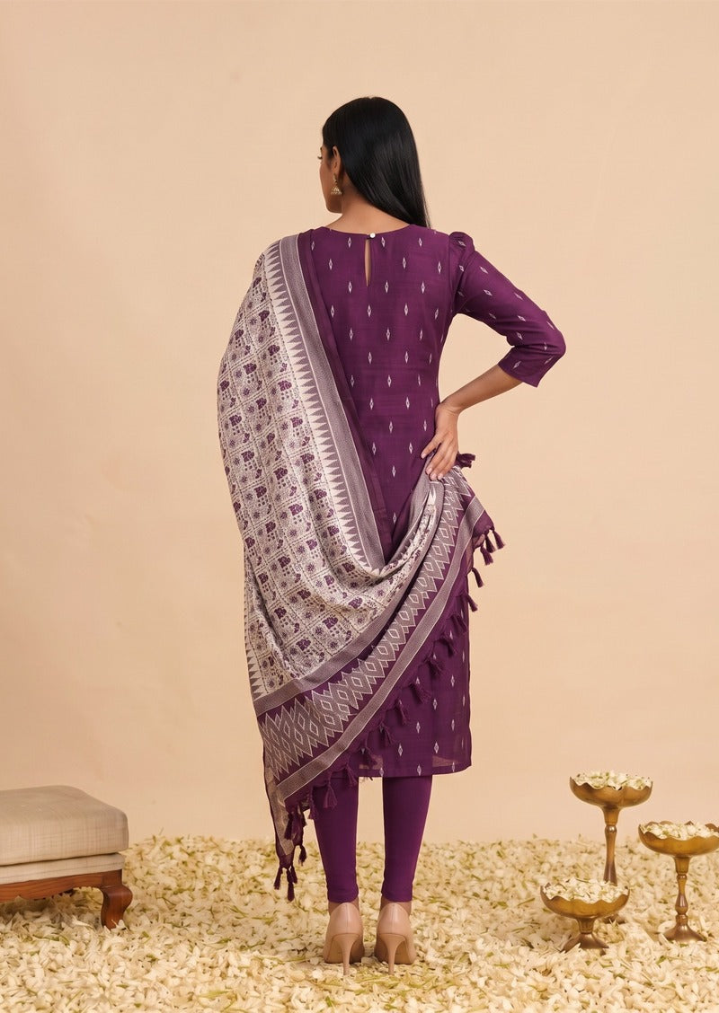 Vesper Vine Top & Dupatta Set