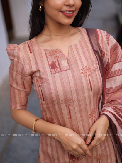 Brownwood Breeze Top & Dupatta Set