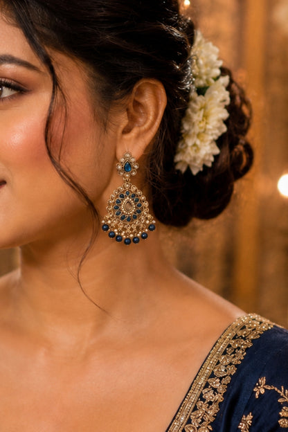 Moonstone Blue Earrings