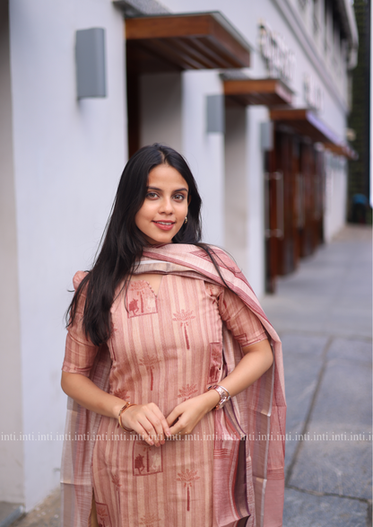 Brownwood Breeze Top & Dupatta Set
