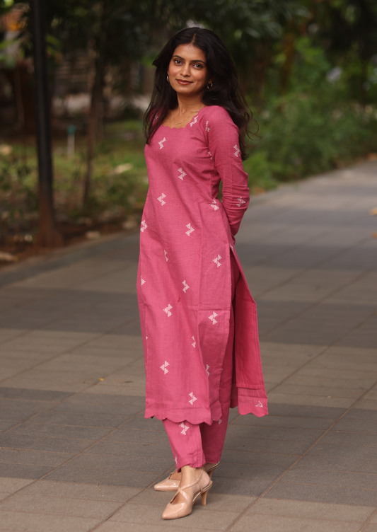 Camellia Allure Top & Pant Set
