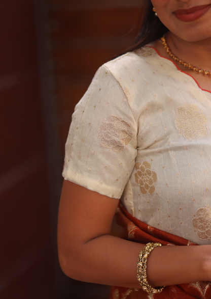 Copper Dessert Top & Dupatta Set