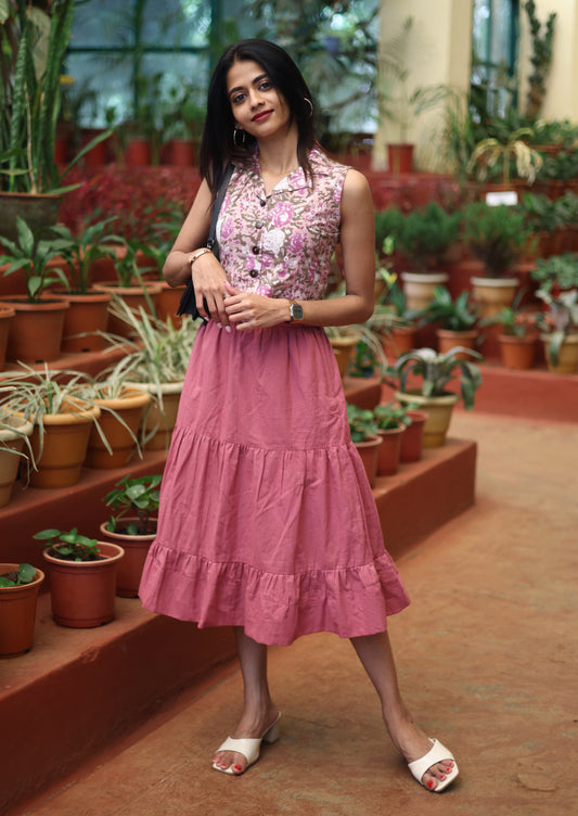 Berry Rose Crop Top ONLY