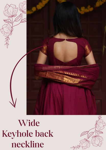 Ishani Wine Anarkali