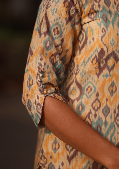 Earthline Prints Top & pant Set