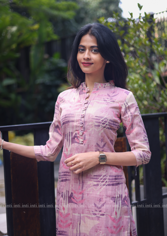 Purple Ferns Kurti