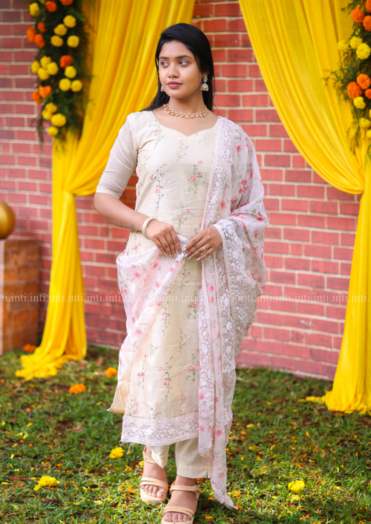 Floral Frosting Salwar Suit