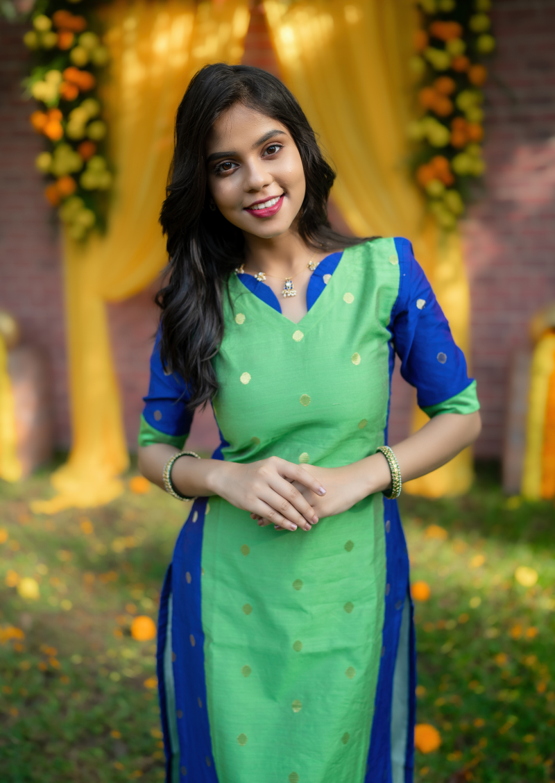 Green Sapphire Kurti