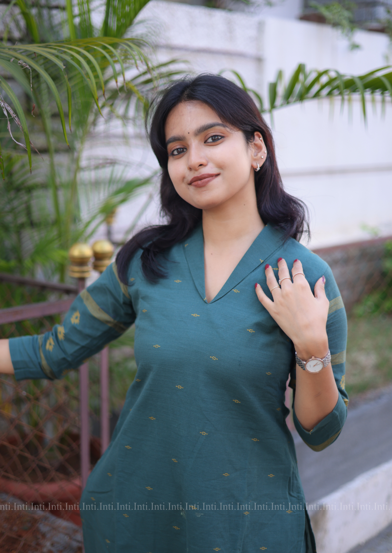Green Gala Top & Pant Set