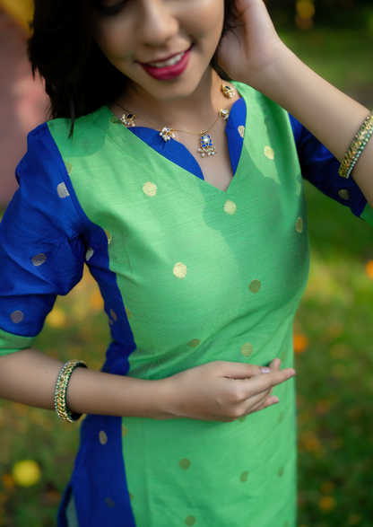 Green Sapphire Kurti