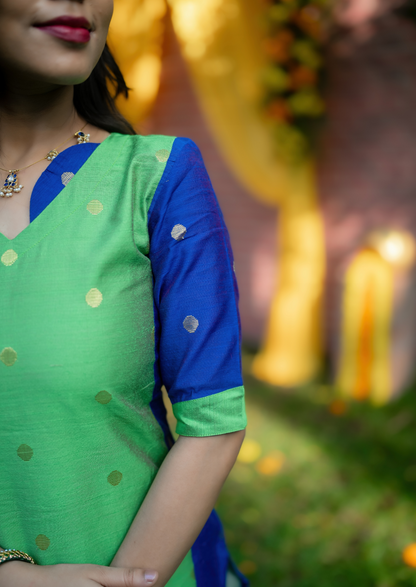 Green Sapphire Kurti