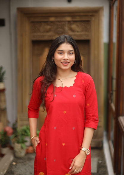 Mayura Pushpam Top & Pant Set