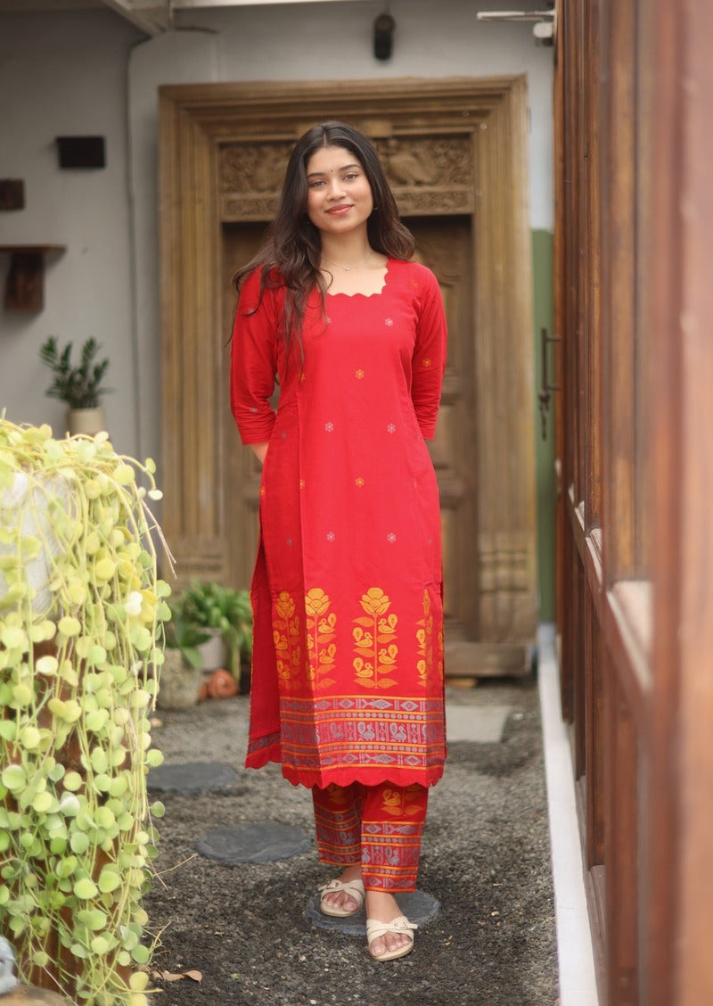 Mayura Pushpam Top & Pant Set