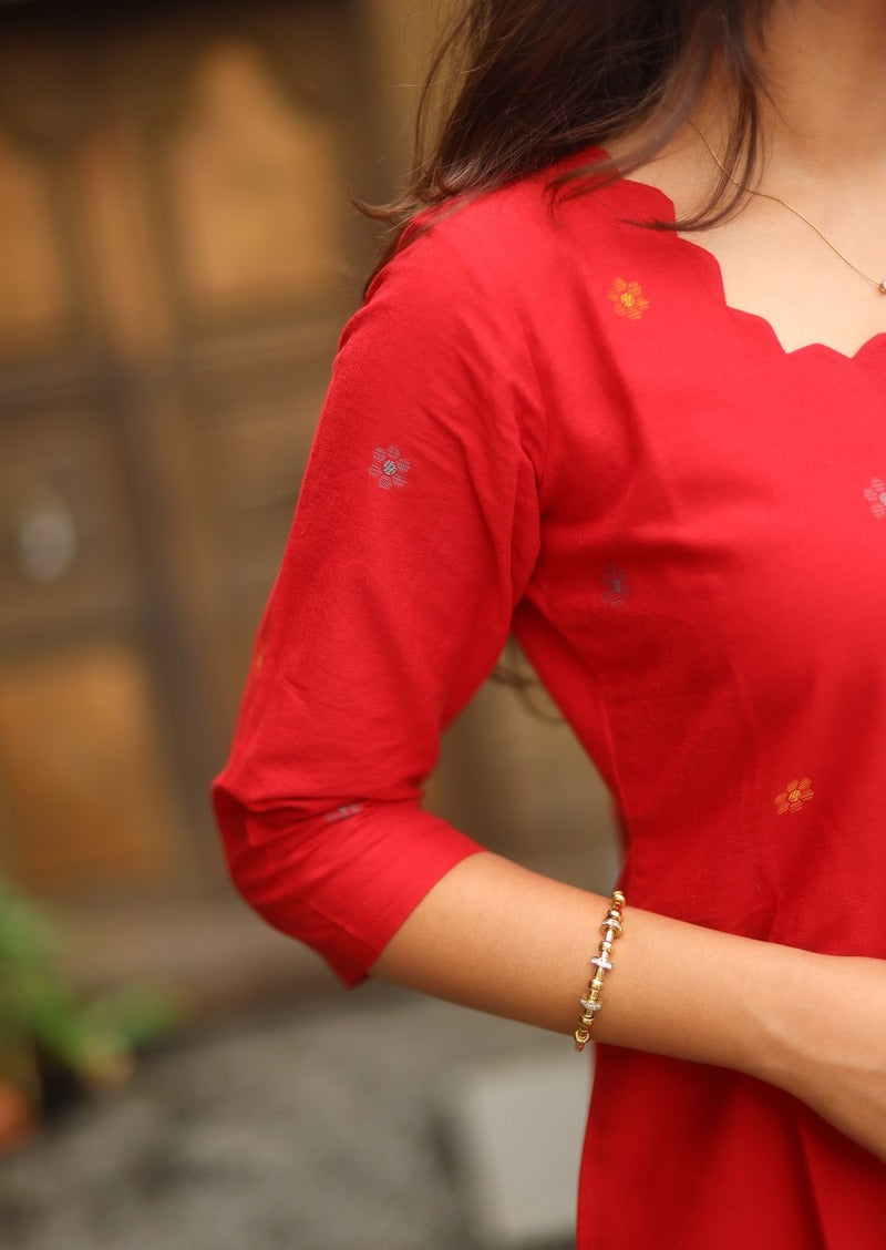 Mayura Pushpam Top & Pant Set