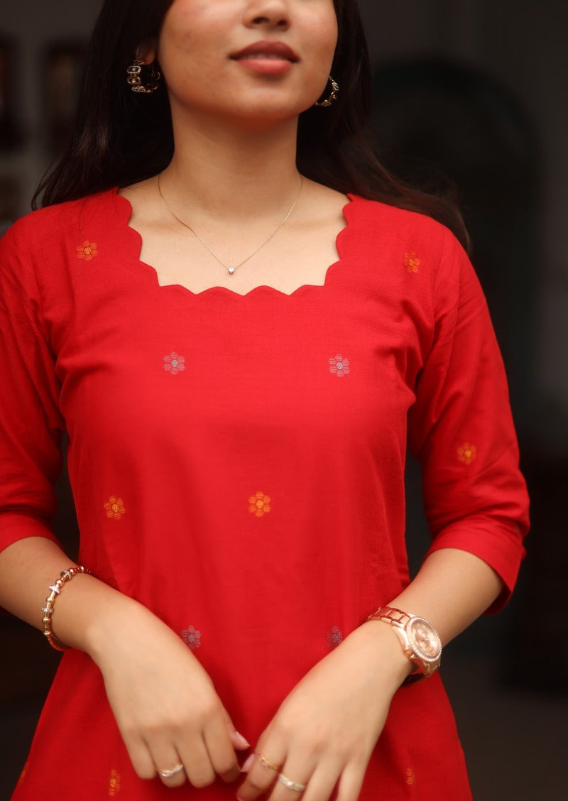 Mayura Pushpam Top & Pant Set