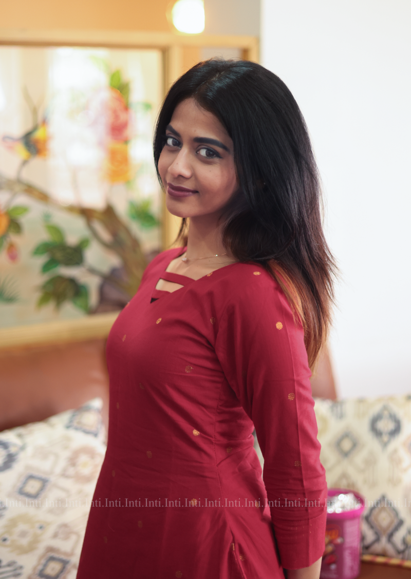 Lady in Red Top & Pant Set