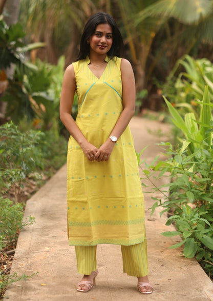 Lemon Lagoon Top & Pant Set