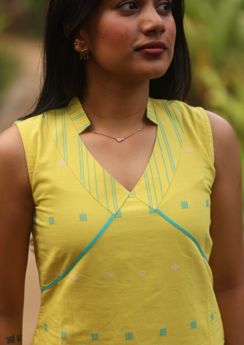Lemon Lagoon Top & Pant Set