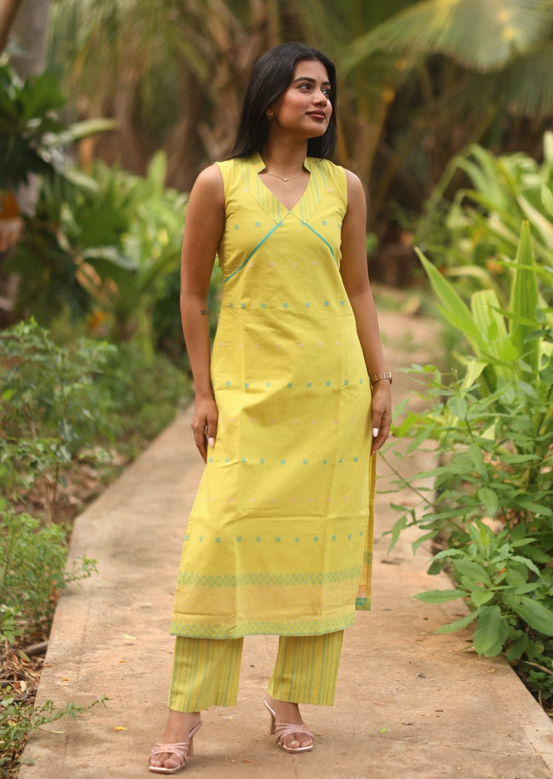 Lemon Lagoon Top & Pant Set