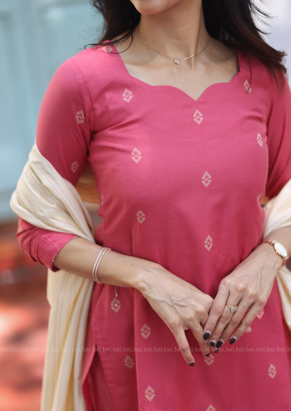 Pink Haze Salwar Suit