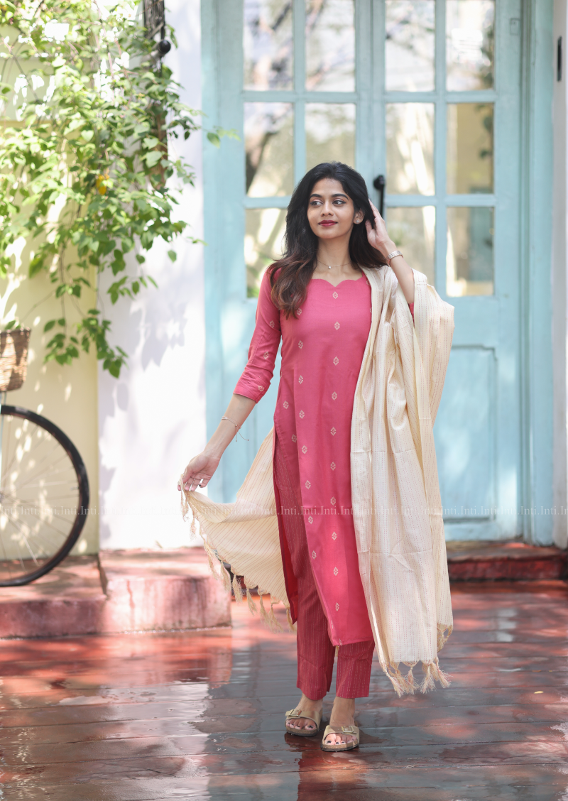 Pink Haze Salwar Suit