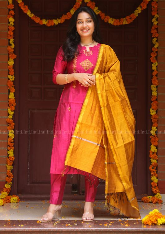 Lotus Threshold Salwar Suit