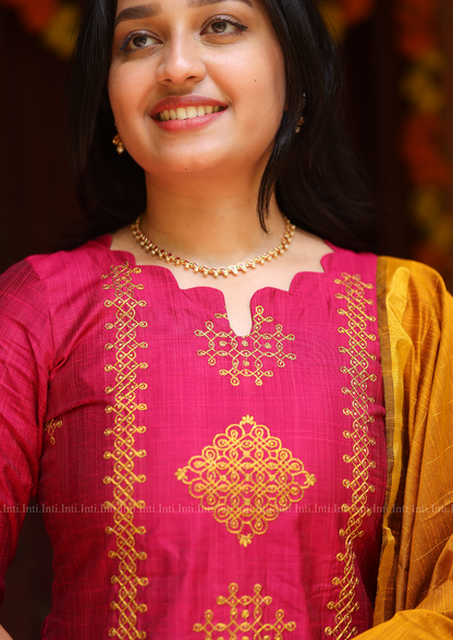 Lotus Threshold Salwar Suit