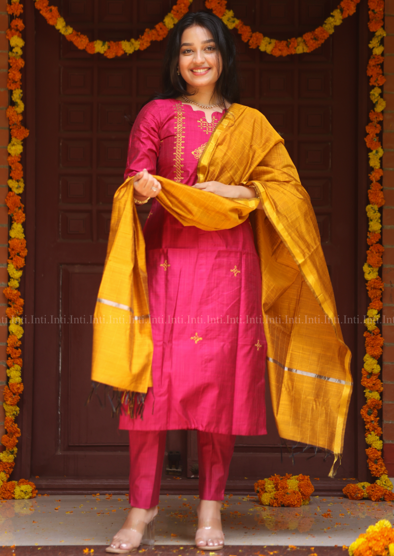 Lotus Threshold Salwar Suit