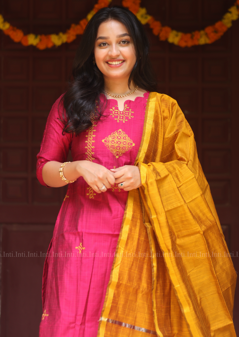 Lotus Threshold Salwar Suit