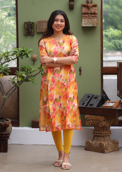Marigold Garden Kurti