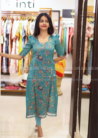 Marine Mist Kurti