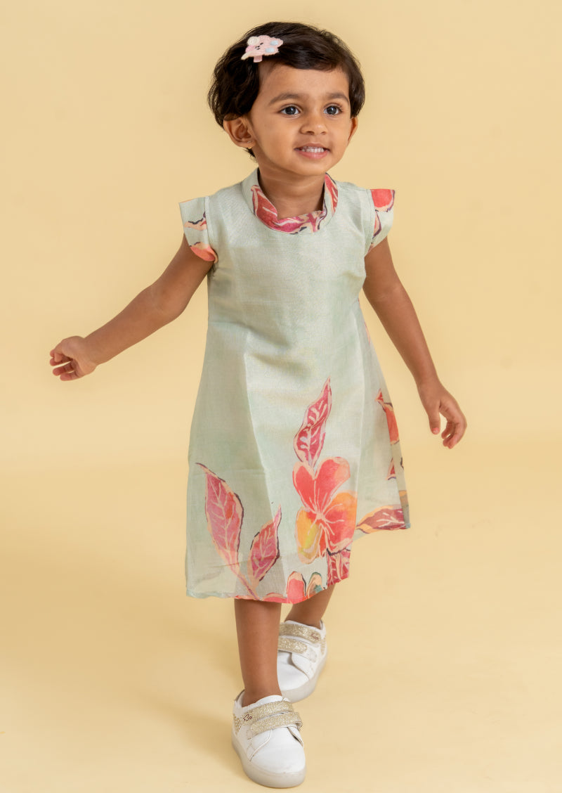 Tinker Mint A Line Frock