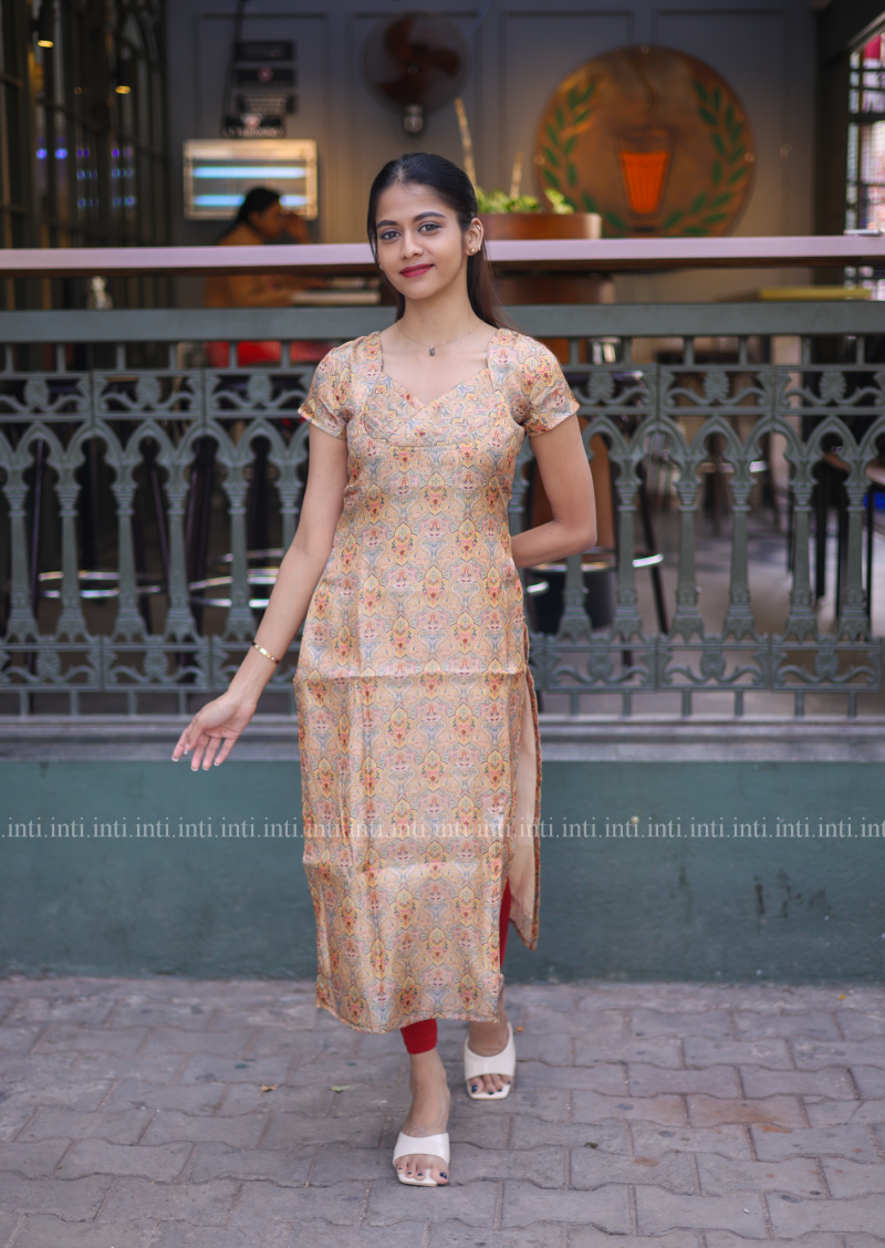 Mustard Muse Kurti