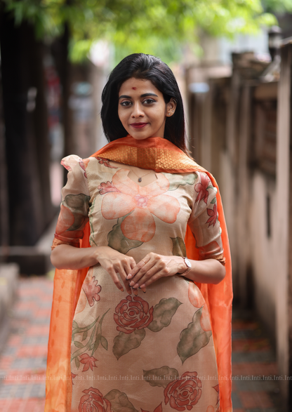 Mari Glow Top & Dupatta Set