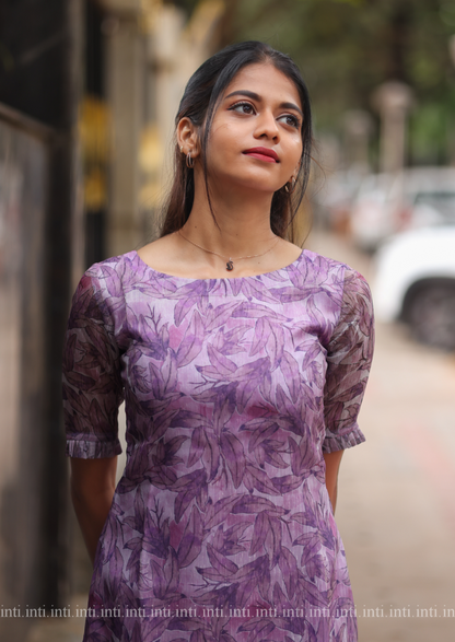 Purple Dusk Kurti