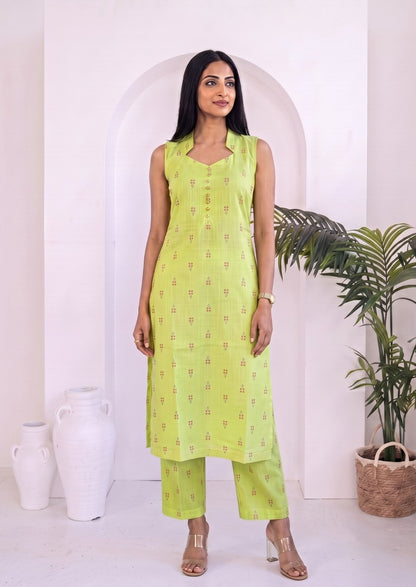 Elovira Weft Top & pant Set