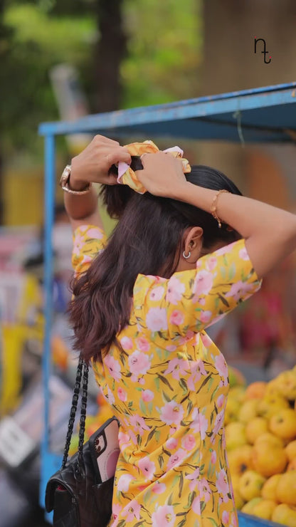 Marigold Magic Kurti