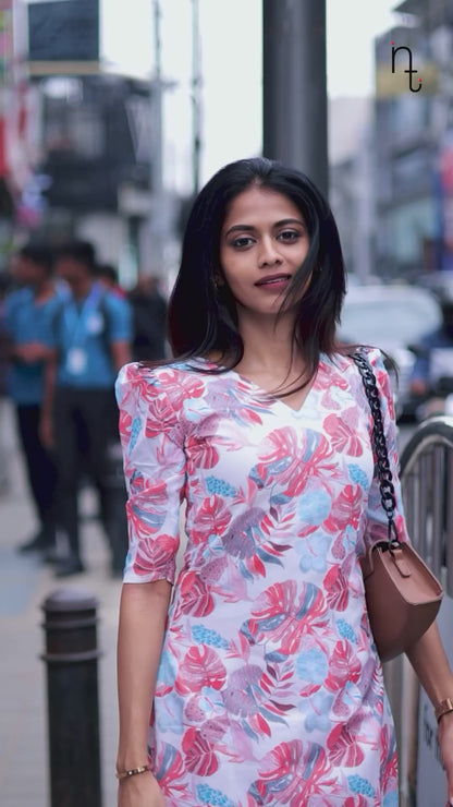 Coral Charm Kurti