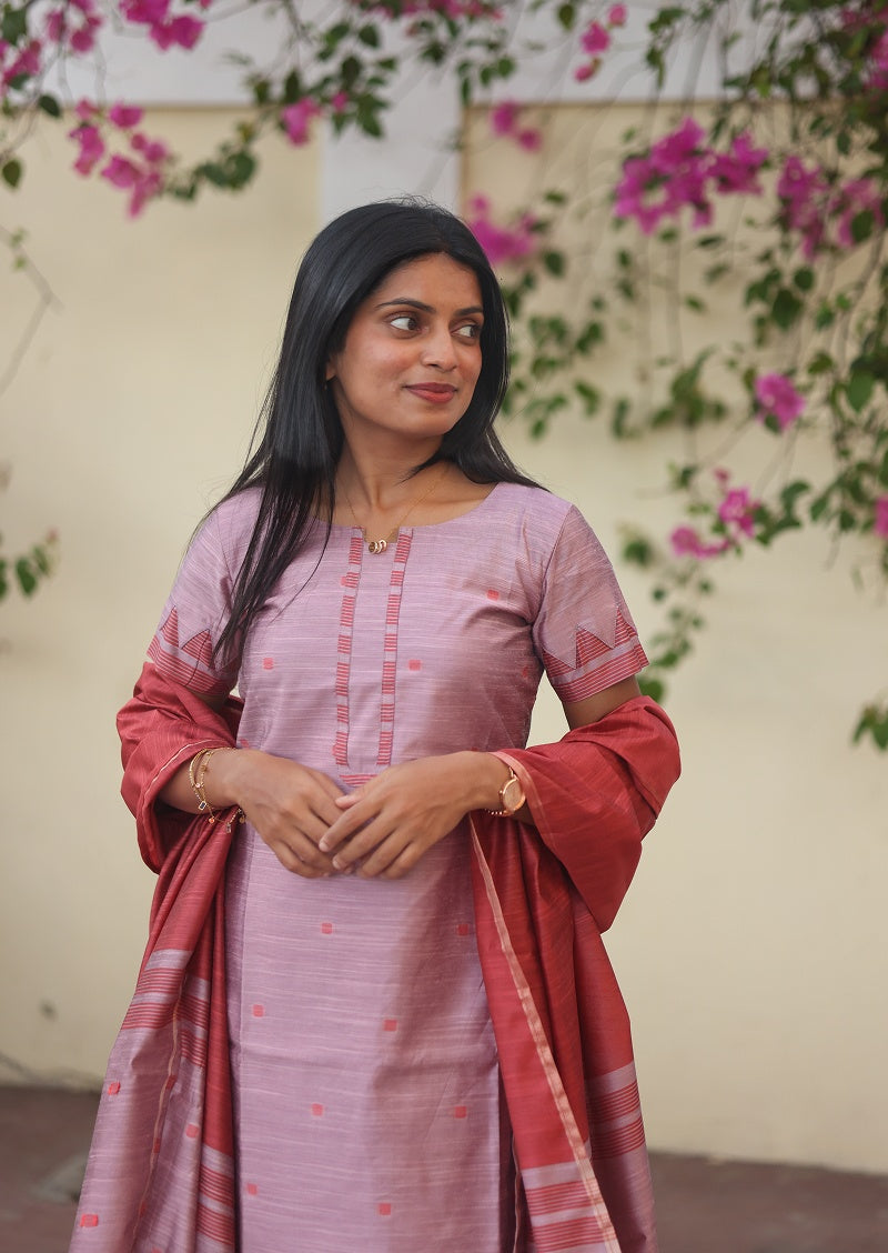 Ruhani Lilace Salwar Suit