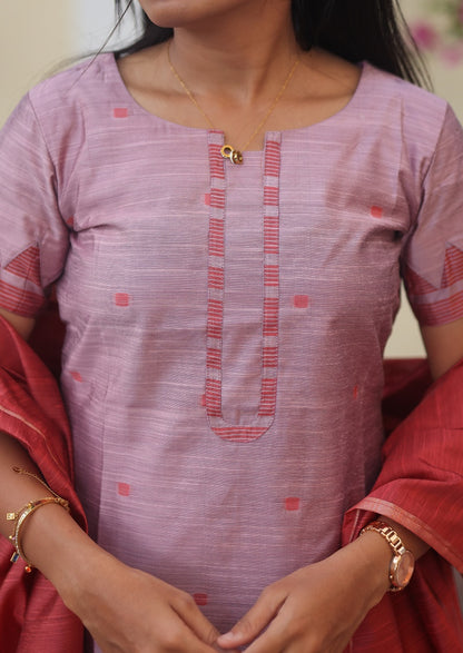 Ruhani Lilace Salwar Suit