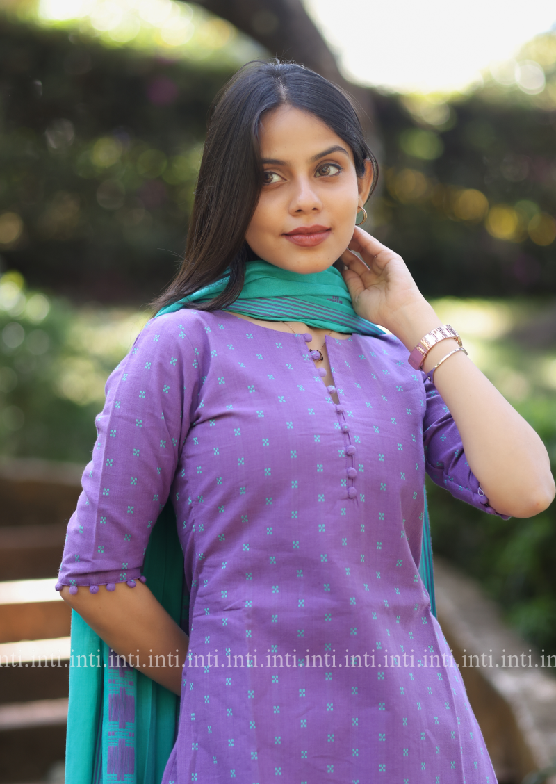 Lavender Dew Salwar Suit