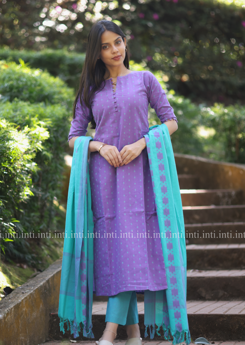 Lavender Dew Salwar Suit