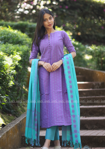 Lavender Dew Salwar Suit