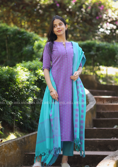 Lavender Dew Salwar Suit