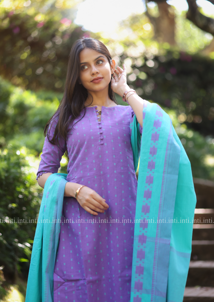 Lavender Dew Salwar Suit