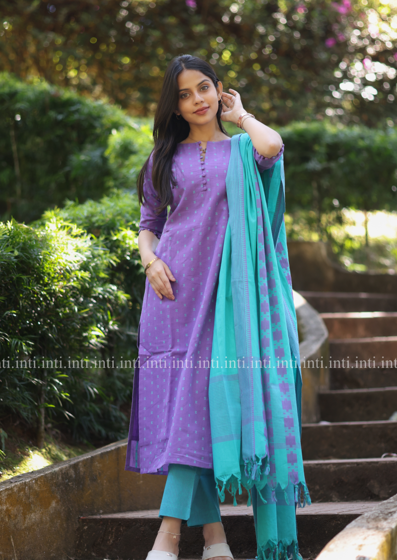 Lavender Dew Salwar Suit