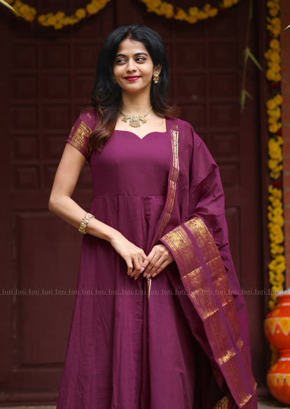 Ishani Wine Anarkali